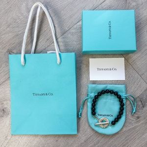 Tiffany & Co. Onyx Toggle Bracelet
